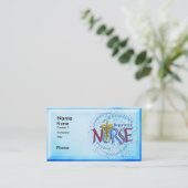 Caduceus registrierte Krankenversicherungskarten Visitenkarte (Stehend Vorderseite)