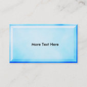 Caduceus registrierte Krankenversicherungskarten Visitenkarte (Rückseite)