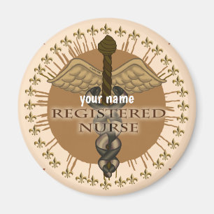 Caduceus registrierter Krankenmagnet Magnet