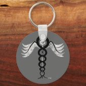 Caduceus Schlüsselanhänger (Vorderseite)