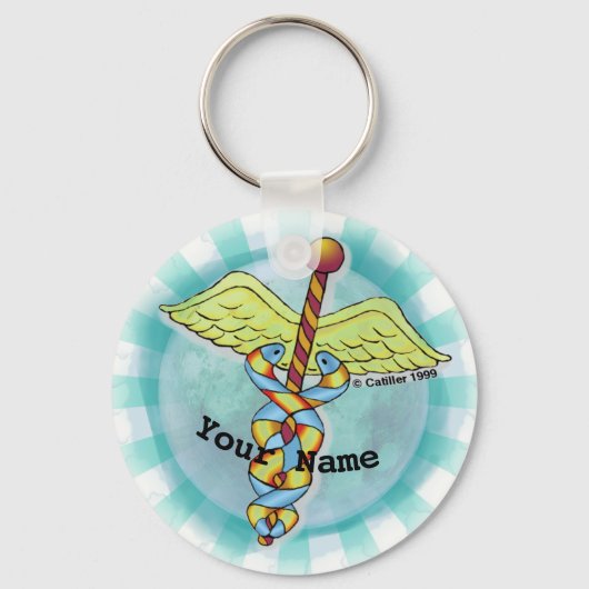 Caduceus Schlüsselanhänger (Vorderseite)