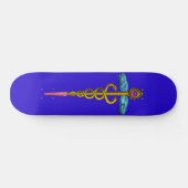 CADUCEUS SKATEBOARD (Horizontal)