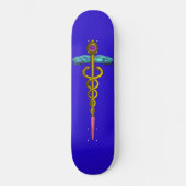 CADUCEUS SKATEBOARD (Vorderseite)