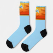 Caduceus Socken (Linkes Detail)