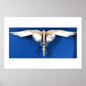 Caduceus - Symbol der Heilkunst Poster (Vorne)
