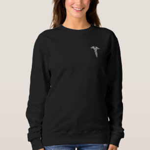 CADUCEUS SYMBOL KRANKENSCHWESTER ARZT MEDIZIN RN N SWEATSHIRT