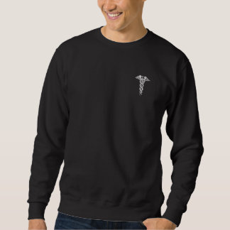 CADUCEUS SYMBOL KRANKENSCHWESTER ARZT MEDIZINER RN SWEATSHIRT