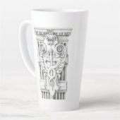 CADUCEUS Tall Tapered Latte Tasse (Linke Ecke)