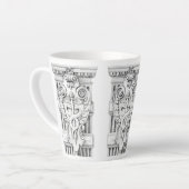 CADUCEUS verjüngter Latte-Mug Milchtasse (Linke Ecke)