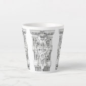 CADUCEUS verjüngter Latte-Mug Milchtasse (Vorderseite)