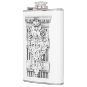 CADUCEUS Vinyl Wrapped Flask Flachmann (Links)