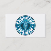 Caduceus Visitenkarte (Rückseite)