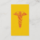Caduceus Visitenkarte (Rückseite)