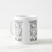 CADUCEUS Weiße Tasse (Vorderseite Links)