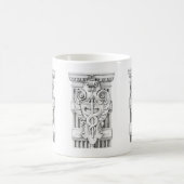 CADUCEUS Weiße Tasse (Mittel)