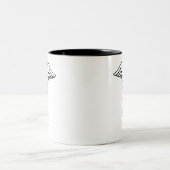 Caduceus Zweifarbige Tasse (Mittel)
