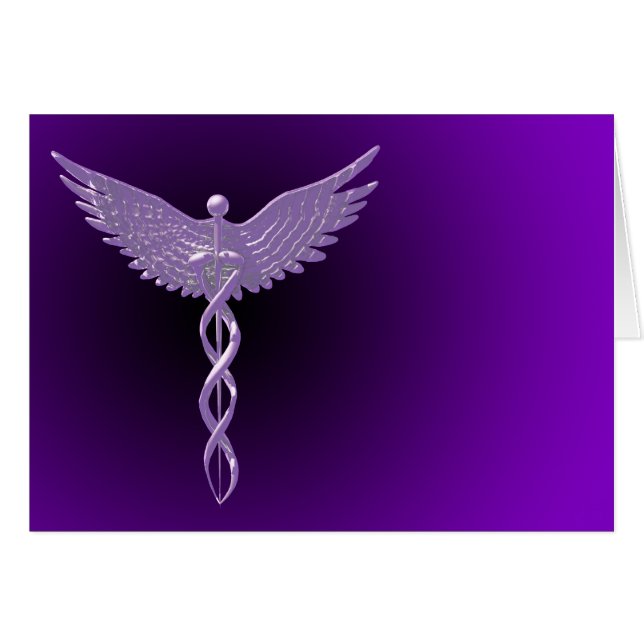 Caduceuskarte (Vorderseite (Horizontal))