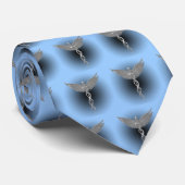 Caduceuskrawatte Krawatte (Gerollt)