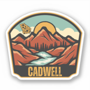 Cadwell, Georgien Aufkleber