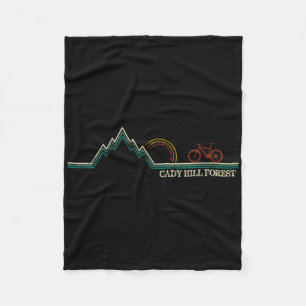 Cady Hill Mountainbiken Vermont Stowe Fleecedecke