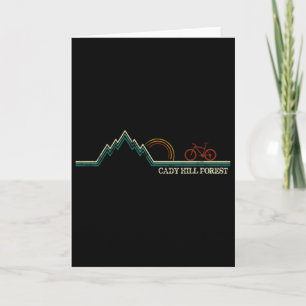 Cady Hill Mountainbiken Vermont Stowe  Karte