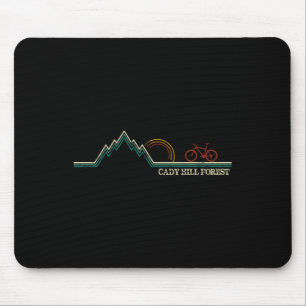Cady Hill Mountainbiken Vermont Stowe  Mousepad