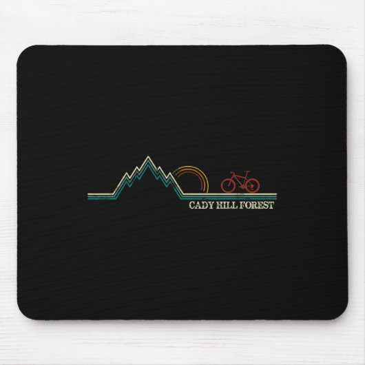 Cady Hill Mountainbiken Vermont Stowe Mousepad (Vorne)