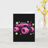 Cady Monster - Niedlicher und spöttischer Fun Stic Karte (Gelbe Blume)