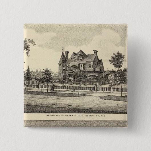 Cady und Kilpatrick, Nebraska Button (Vorderseite)