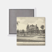 Cady und Kilpatrick, Nebraska Magnet (Vorderseite/Rückseite)