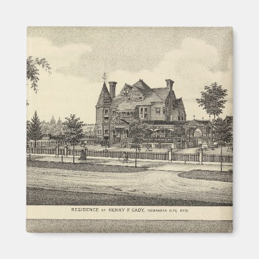 Cady und Kilpatrick, Nebraska Magnet (Vorne)