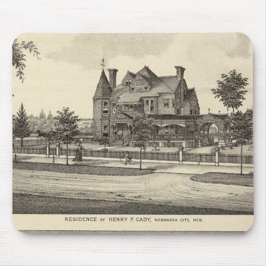 Cady und Kilpatrick, Nebraska Mousepad (Vorne)