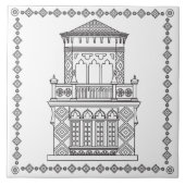 Ca'd'Zan Tower Sarasota Keramik Tile Fliese (Vorderseite)