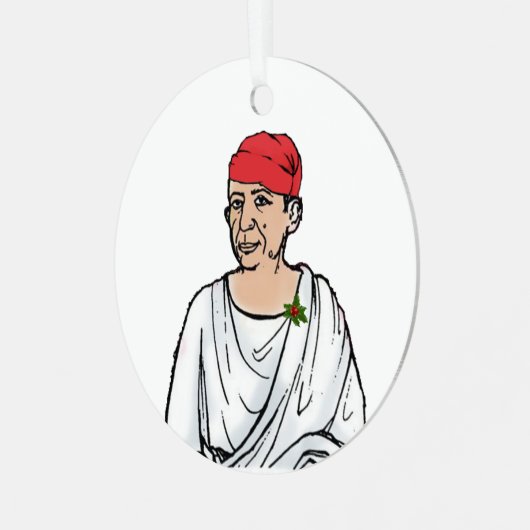 Caecilius Ornament Aus Metall (Vorderseite links)