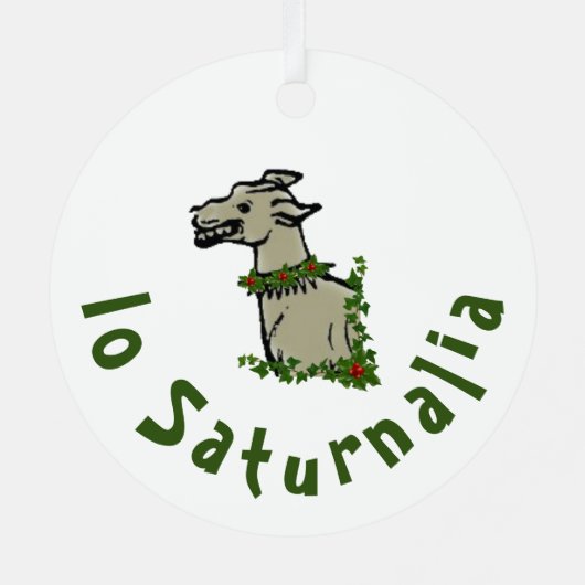 Caecilius Ornament Aus Metall (Rückseite)