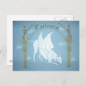 Caelestis "Hund of Heaven" Postkarte (Vorne/Hinten)