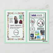 Caelkoth - Caesium Trading Card Postkarte (Rückseite)