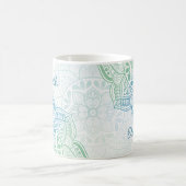 Caelum Mandala 11 oz. Personalisierter Becher Kaffeetasse (Mittel)