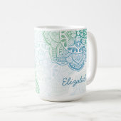 Caelum Mandala 15 oz. Personalized Mug Kaffeetasse (VorderseiteRechts)