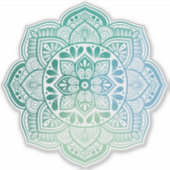 Caelum Mandala Custom-Cut Vinyl Sticker (Vorderseite)
