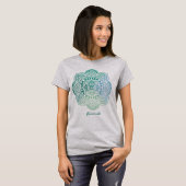 Caelum Mandala Personalisiertes T-Shirt (Vorne ganz)