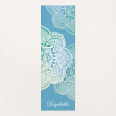 Caelum Mandala Personalized Yoga Mat Yogamatte (Vorderseite)