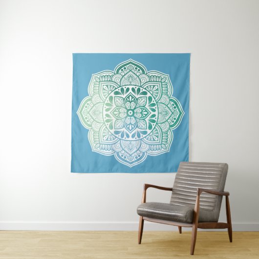 Caelum Mandala Tapestry Wandteppich (Beispiel (Horizontal))