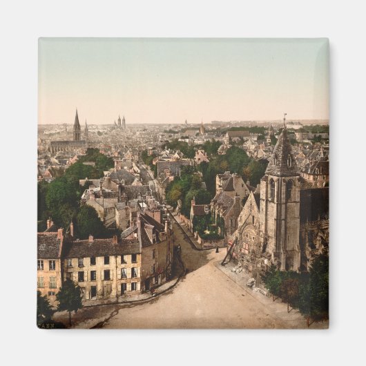 Caen, Basse-Normandie, Frankreich Magnet (Vorne)