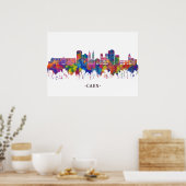 Caen France Skyline Poster (Küche)
