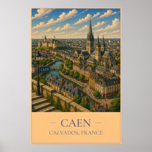 Caen Poster (Vorne)