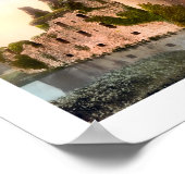 Caerlaverock Castle, Dumfries, Schottland Poster (Ecke)