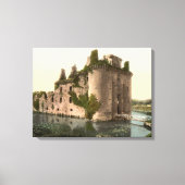 Caerlaverock Castle, Dumfries, Schottland Wrapped  Leinwanddruck (Vorderseite)