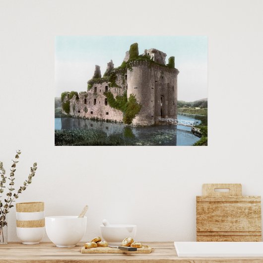 Caerlaverock Castle Poster (Küche)