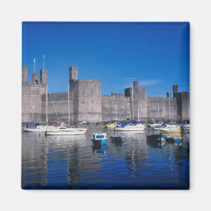 Caernarfon Castle, Gwynedd, Wales Magnet